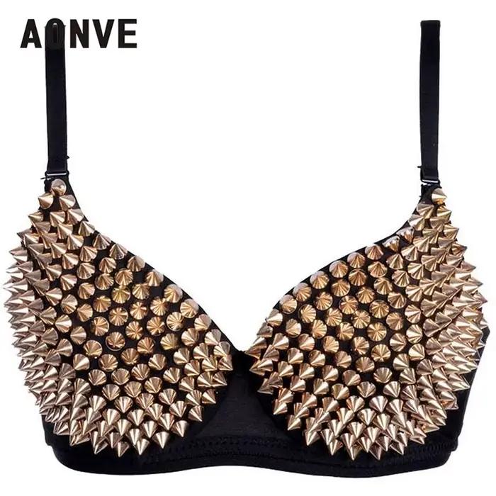 AONVE – soutien-gorge Sexy avec strass pour femmes
