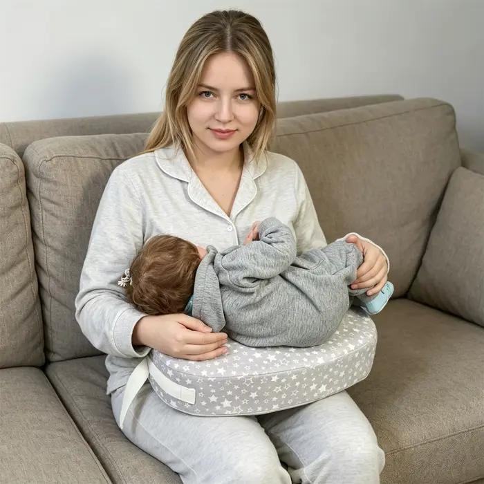 Coussin d'allaitement – Coussin d'allaitement multifonctionnel, confortable et doux, disponible en trois couleurs