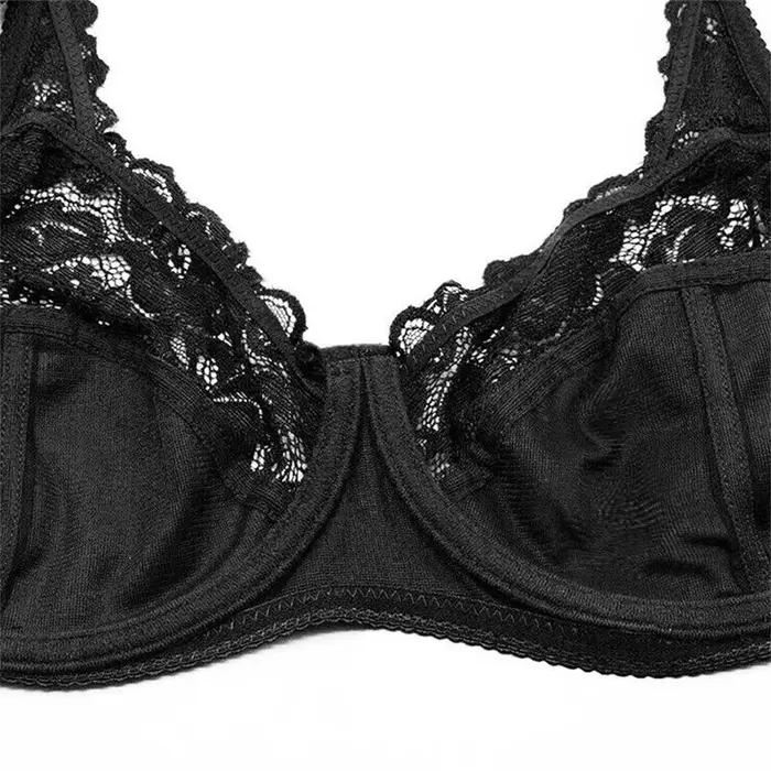 BCHRAYIUP Soutien-Gorge Non Rembourré Armatures Soft Cups Comfort Brassière pour Femmes 90 95 100 105 110 115 B C D E