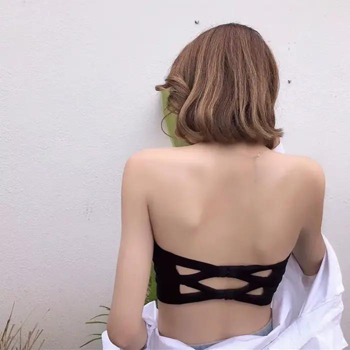 Haut tubulaire une pièce sans couture pour femmes