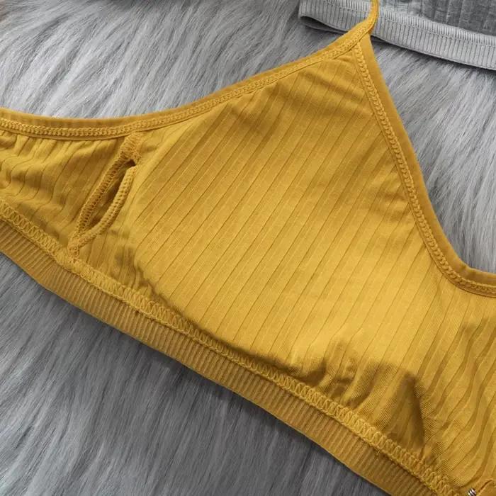 Dos ouvert débardeur brassière confortable sans couture Sexy Push Up soutien-gorge bustier tubulaire hauts de nuit
