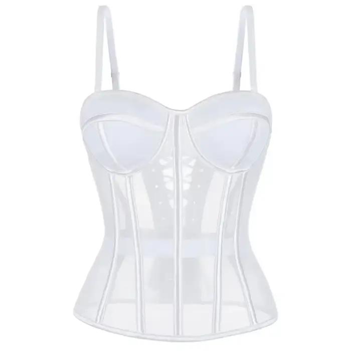 Corset surbuste avec soutien-gorge Korset femme bustier