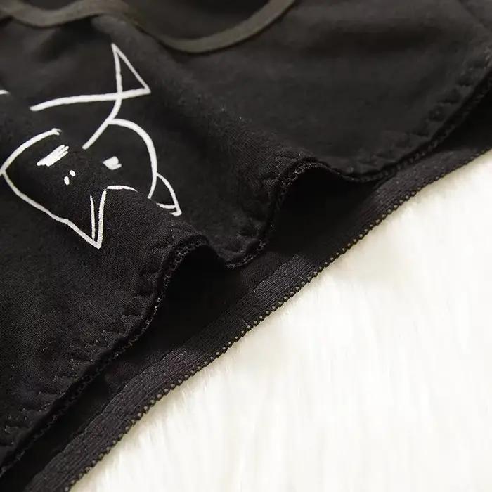 Lingerie sexy, culottes mignonnes à motifs de dessins animés