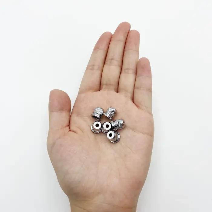 Lot de 6 attaches de cordes pour guitare électrique, attaches de cordes de taille moyenne, attaches de cordes de guitare, attaches de corps de guitare, manchons de cordes, attaches de cordes de guitar