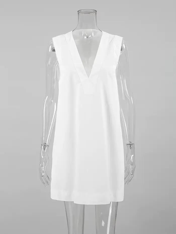 Marthaqiqi coton femme chemises de nuit Sexy col en v vêtements