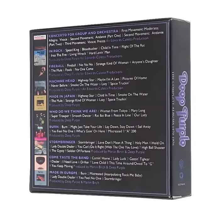 Album complet de groupe de musique Pop européen, groupe de Rock en métal lourd, 1970 – 1976 10CD