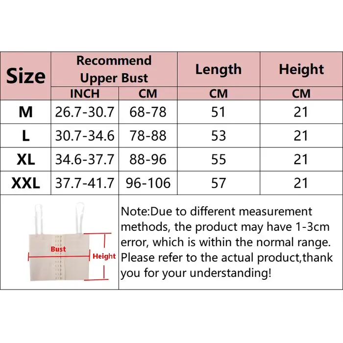 Femmes Compression poitrine Shapewear soutien-gorge intimes corps Shaper liant Trans avec bretelles