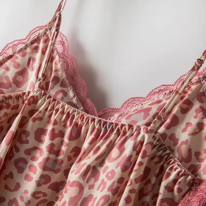 Ensemble de pyjamas en rayonne pour femmes