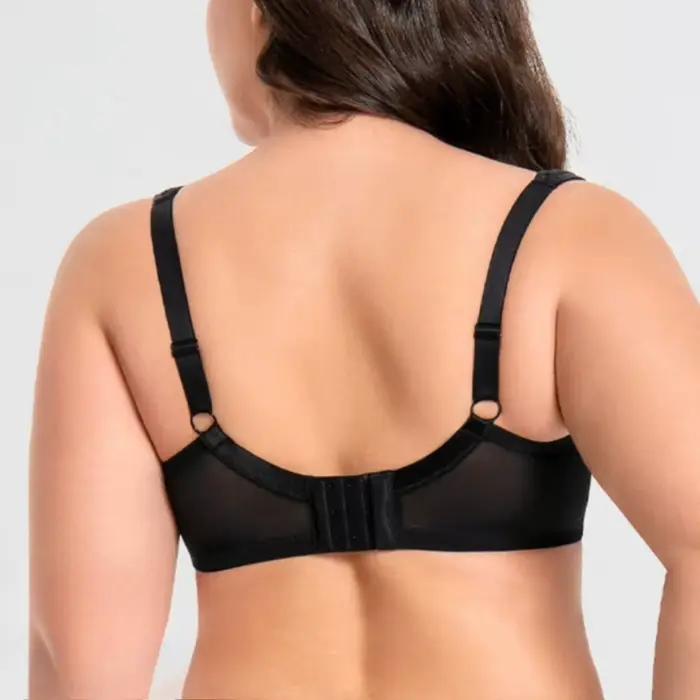 Soutien-gorge push-up en dentelle à couvrance totale pour femme