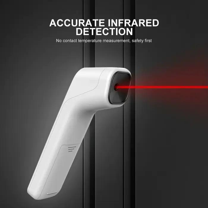 Thermomètre numérique infrarouge pour fièvre, médical, domestique, pour nourrissons et adultes, Laser sans contact, température corporelle, oreille