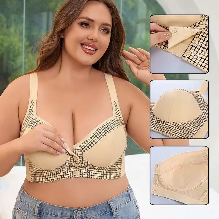 Soutien-gorge imprimé créatif de très grande taille pour femmes