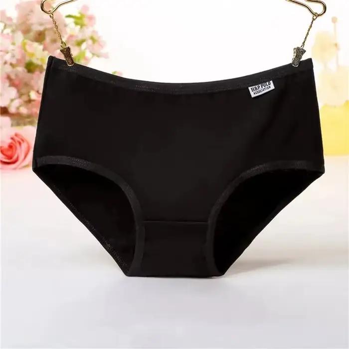 7 pièces femme culottes pour sous-vêtements 100% coton Sexy respirant doux Lingerie