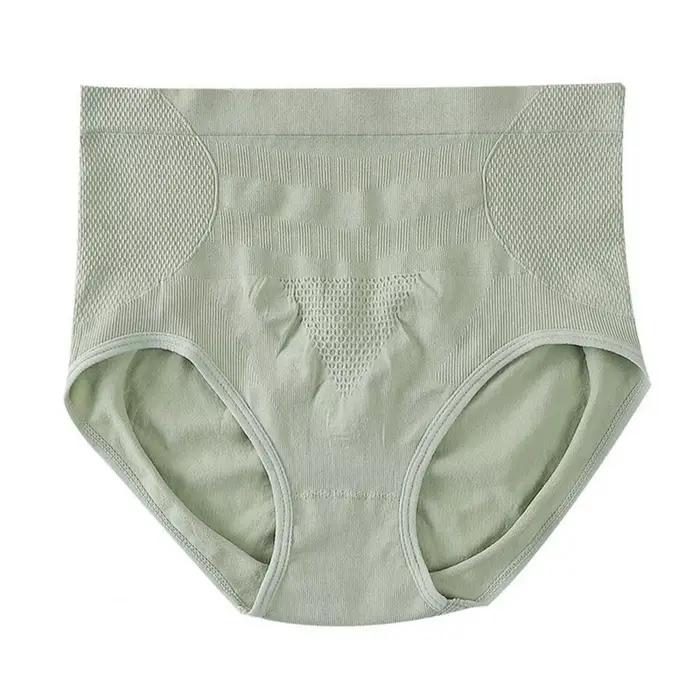 Femmes taille haute façonnage culotte minceur ventre sous-vêtements bout