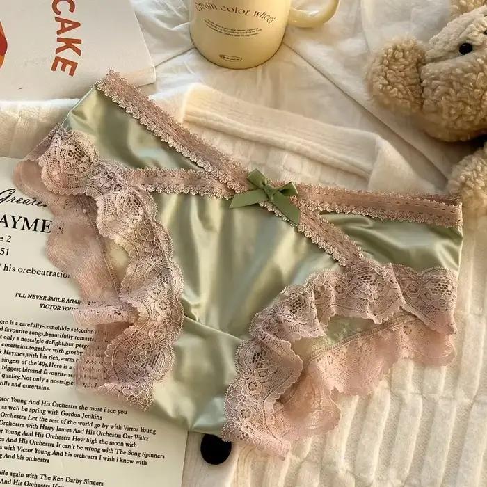 Culotte en dentelle française pour femmes
