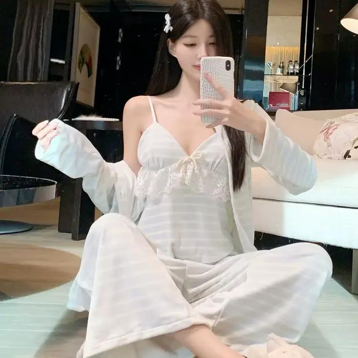 Pyjama en velours pour femmes