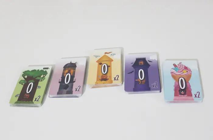 Jeu de société 5 tours pour 2 à 6 joueurs, jeu de cartes rapide, jeu de stratégie amusant