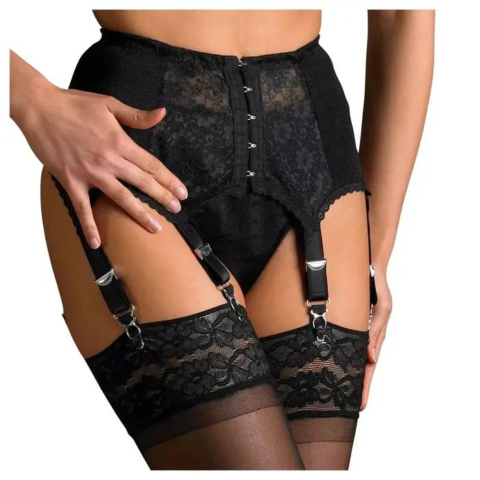 Jarretelles en dentelle transparente pour femmes