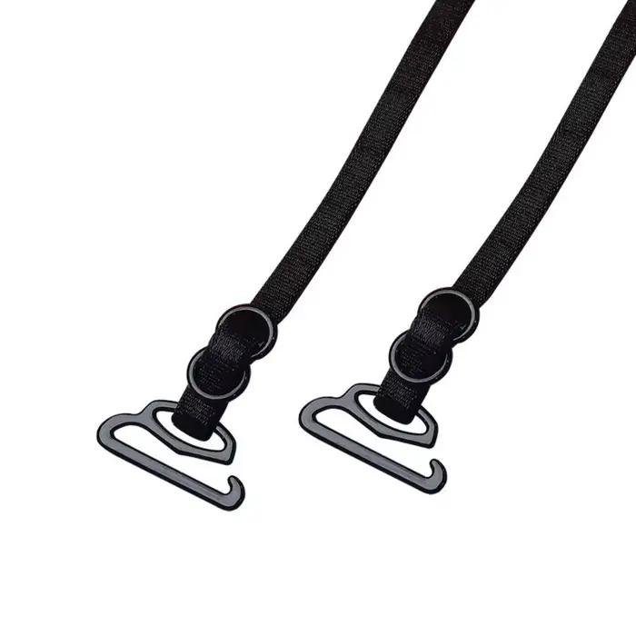 1 paire de bretelles fines antidérapantes, bretelles élastiques sans couture, bretelles de soutien-gorge invisibles, bretelles de soutien-gorge réglables ultra fines