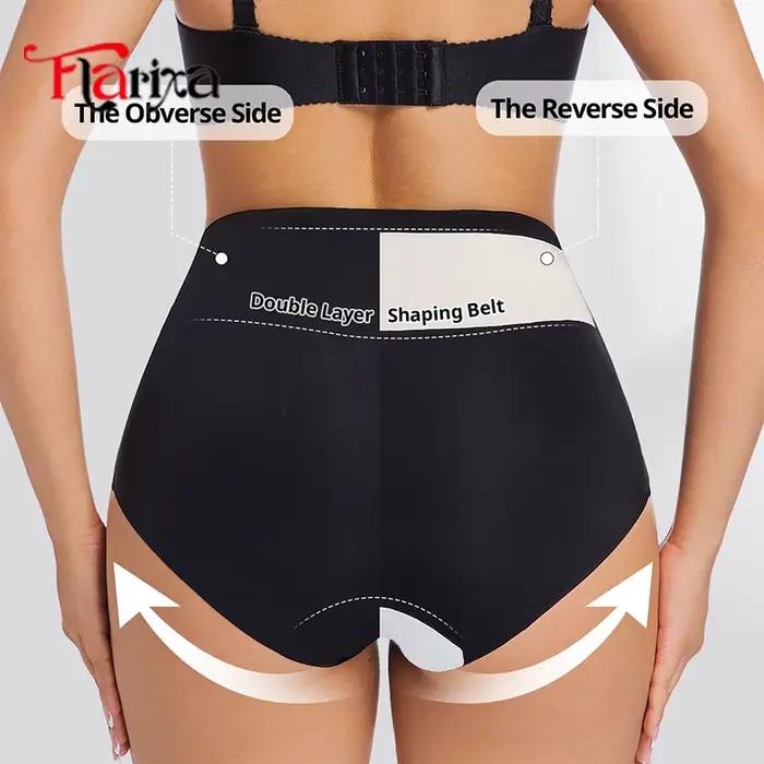 Culotte Façonnante Croix Corps Flarixa Taille Haut Ventre Plat Femmes Haute Élasticité Occasions Spéciales