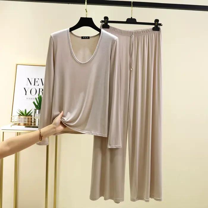 Pijama Feminina nouveau Modal confort vêtements de nuit pour dormir