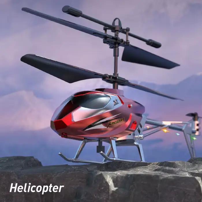 Hélicoptère RC 3.5CH pour garçon avec lumière, résistant aux chutes, XK913, hélicoptère télécommandé, avion, jouet volant d'intérieur, cadeau