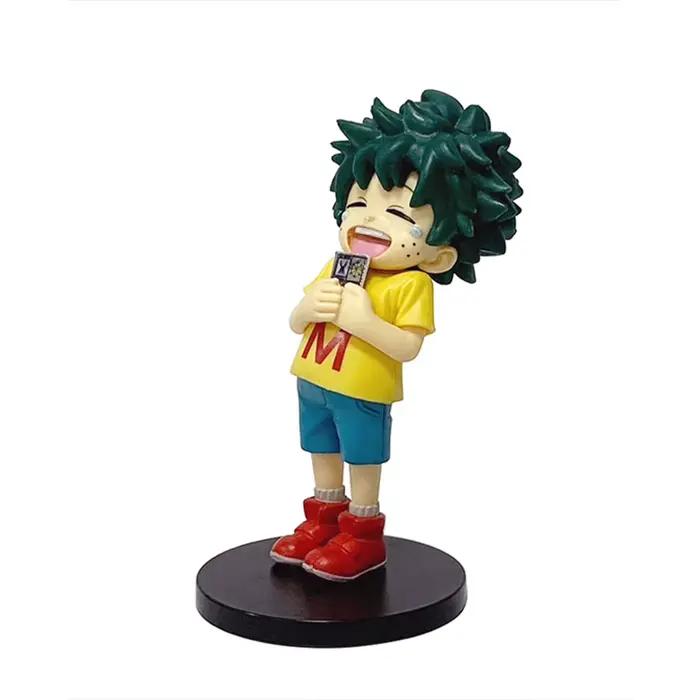 Figurine Anime MHA Bakugo Boku Midoriya Izuku, Figurine d'Action Mignonne Version Q, Modèle de Collection Héro Anime Katsuki Bakugo, Cadeaux