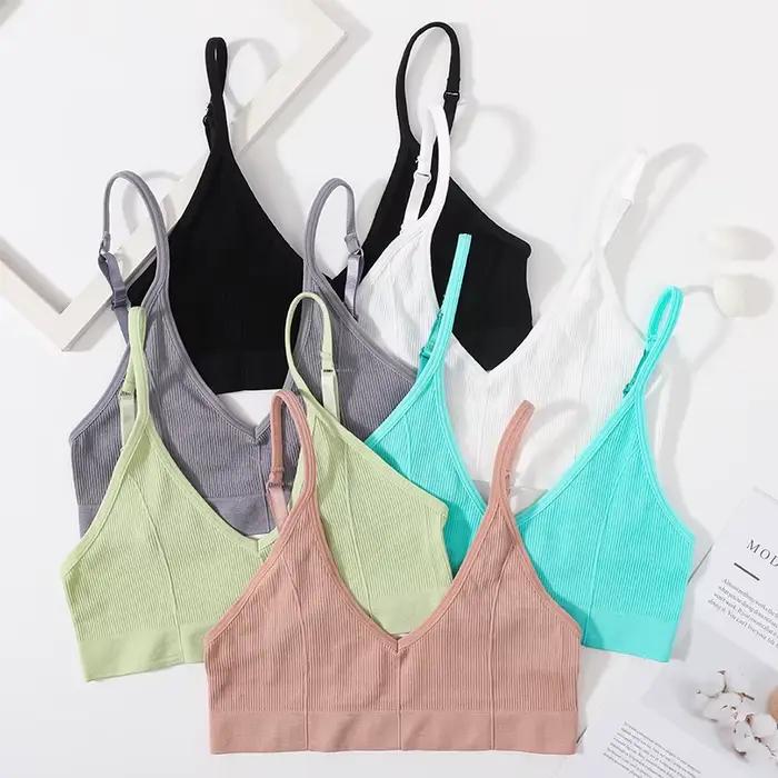 Soutien-gorge tube sans couture pour femme