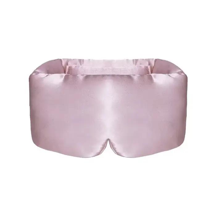 Masque de sommeil en soie de mûrier 100%, patch oculaire bloquant la lumière, pour voyage et sieste, masque de sommeil doux et rembourré, Slaapmasker