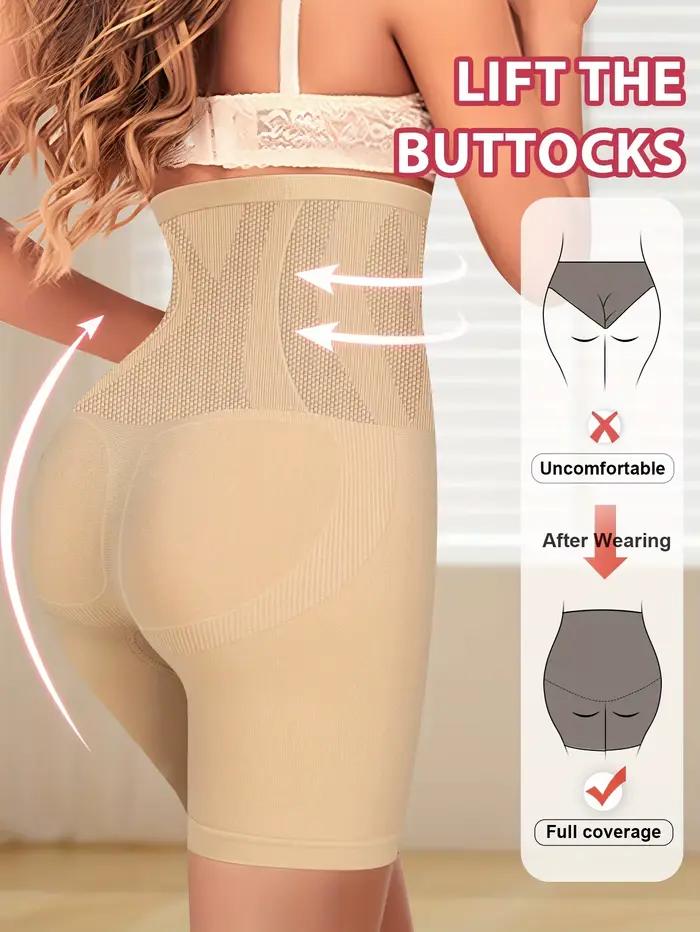 1 pièces taille haute ventre contour culotte sans couture