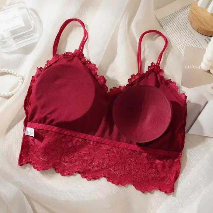 Costume de soutien-gorge en dentelle pour femmes