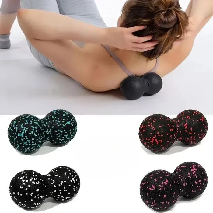 Ballon de massage corporel en EPP de 8 cm, balle de relaxation musculaire haute densité, balle de fitness et de yoga pour soulager la douleur