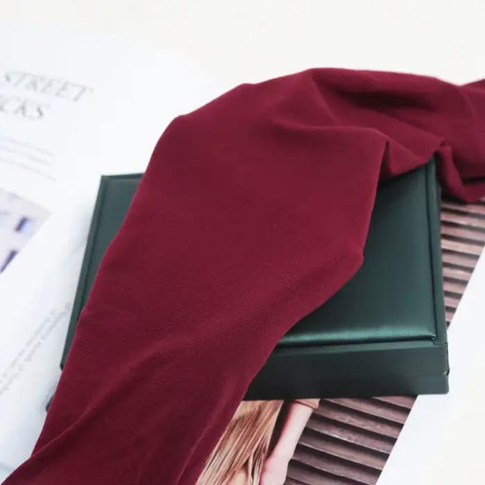 Collants Vintage rouge en velours pour femmes