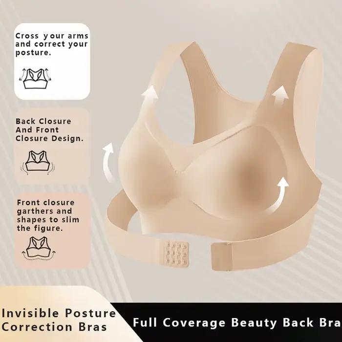 Soutien-gorge correcteur de posture sans couture sans armatures pour femme