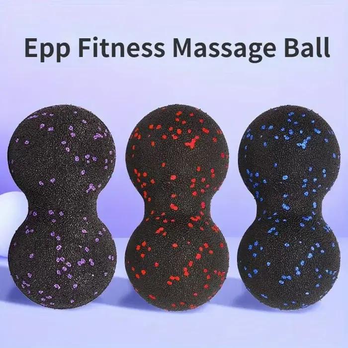 EPP Yoga boules d'arachide Massage corporel Fascia balle costume bloc de mousse haute densité Relaxation musculaire crosse exercice Yoga BallFitness