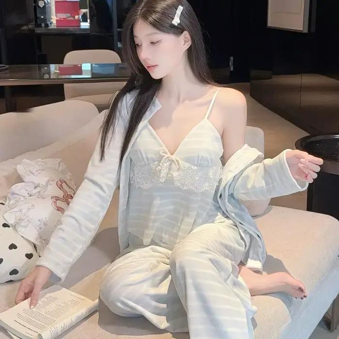 Pyjama en velours pour femmes