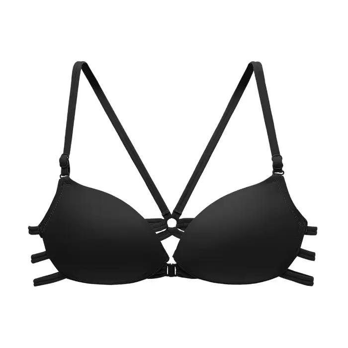 Soutien-gorge dos nu d'été femmes boucle avant sans fil Sexy beau dos sangle croisée