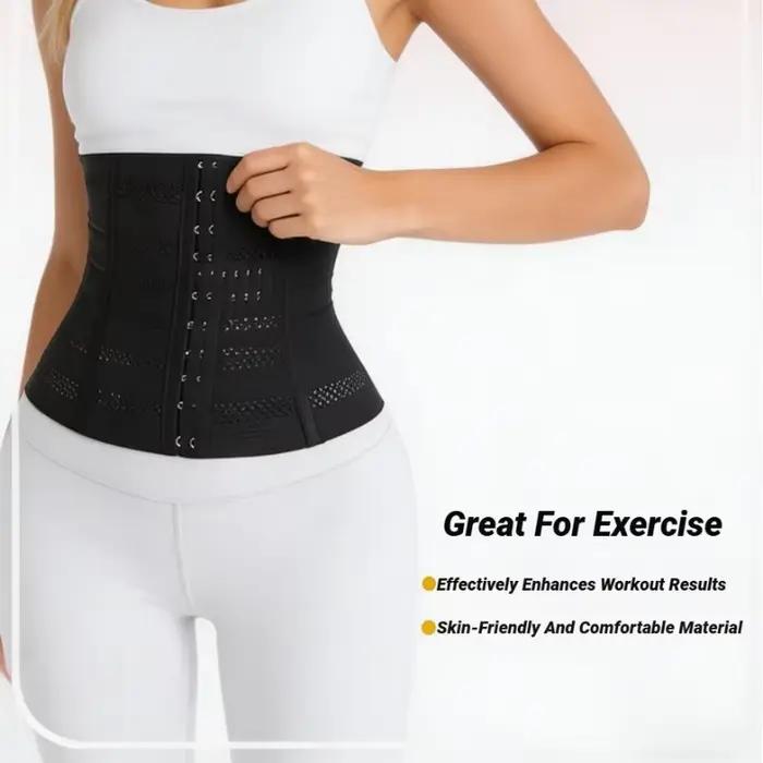 Gaine amincissante pour femmes, corset, gaine de maintien de la taille, double contrôle du ventre, effet ventre plat, polyester élastique, soutien ferme, confort maximal, sport, fitness, yoga, silhouette élégante