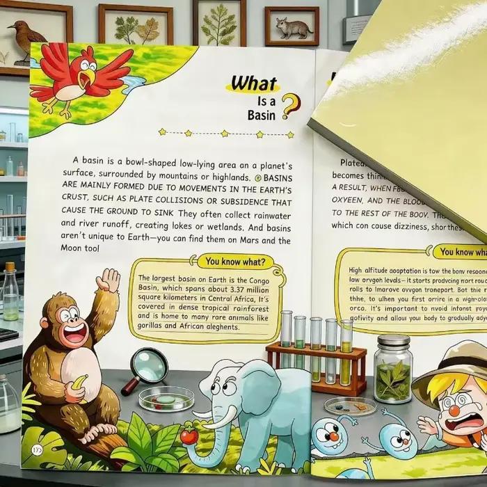 100000 pourquoi ? Livre scientifique pour enfants - Encyclopédie éducative amusante, pour stimuler le cerveau et développer la pensée scientifique