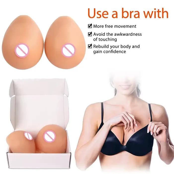 Seins artificiels en silicone souple, faux seins sexy, faux seins réalistes, pour le modelage du corps, pour les drag queens, les transgenres, le cosplay