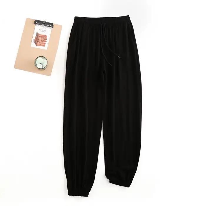 L-4XL pyjama pantalon pour femmes salon Sport Style vêtements de nuit automne hiver