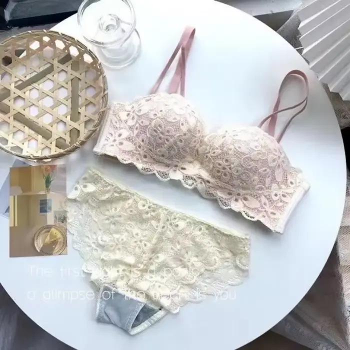 Ensemble de soutien-gorge Wirel pour jeunes femmes