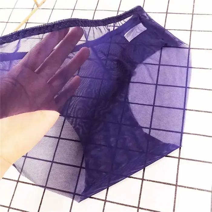 Culottes en maille souple pour femmes sexy et érotiques sous-vêtements transparents à offrir pour les occasions spéciales