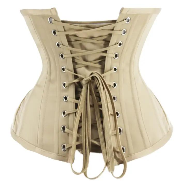 Corset court en forme de sablier pour femmes
