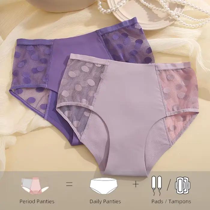 FINETOO culotte menstruelle femme pantalon physiologique anti-fuite sous-vêtements dames période