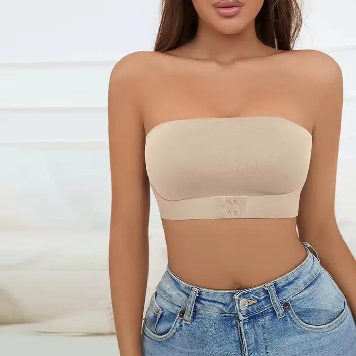 Soutien-gorge Push Up sans bretelles pour femmes