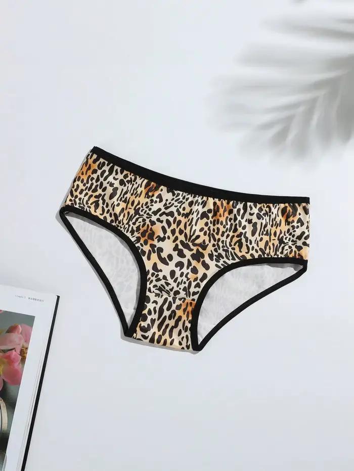 Lot de 7 nouvelles culottes bikini imprimées en soie de lait