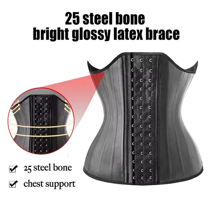 Body Shaper Shapewear Femmes 25 Os Acier Latex Taille Formateur Corset Shapewear Minceur Vente Modélisation Sangle Ceinture Réductrice Occasions Spéciales
