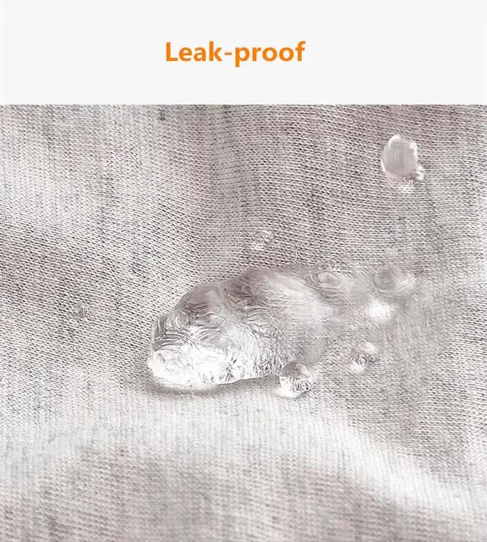Culotte menstruelle en élasthanne et polyamide pour femme, sous-vêtement anti-fuite, pantalon physiologique, sans couture, taille haute, confort tout au long de la journée