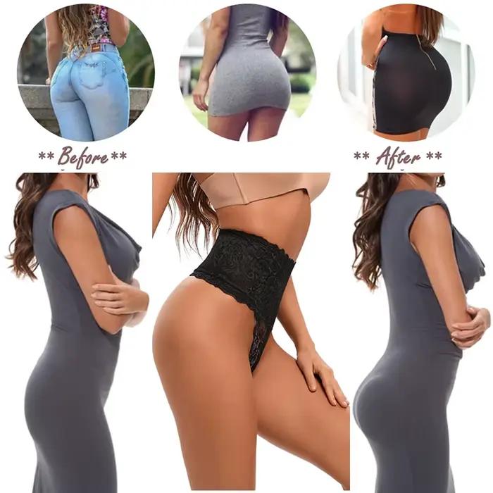 Culotte Taille Haute en Dentelle pour Femme