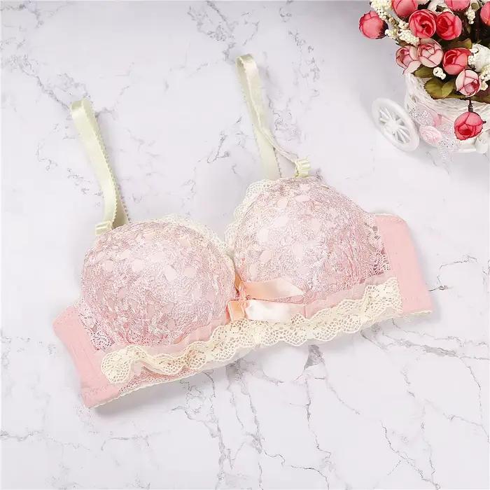 Soutien-gorge push up en dentelle pour femmes